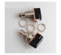 Piezas de repuesto microinterruptor 1 pieza SPST momentáneo botón pulsador tacto suave interruptor pedal pie guitarra eléctrica apagado-encendido