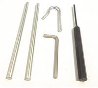 Piezas de repuesto para puerta de garaje, Henderson Kit de reparación de herramientas, tensión + 4 mm Pin Punch