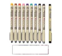Pigma MICRON Sakura 05 Set de 9 colores