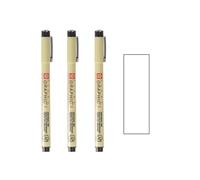 PIGMA MICRON Sakura Negro 3 Fineliners. GRAPHIC 1 mm