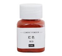 Pigmento de color para hormigón: tinte en polvo de cemento de 30 ml, colorante de óxido de hierro, negro, rojo, azul y verde, aditivo de pintura para yeso, arcilla, cal, mampostería | Tinte versátil p