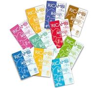 Pigna 00629041R, Cuaderno, Multicolor, Formato A5, 40 hojas, 80 g/m², Encuadernación en rústica