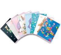 Pigna 02330340Q, Ilustrado, Multicolor, Brillante, 80 g/m², Papel cuadriculado, Encuadernación en rústica