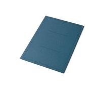 Pigna, 50 carpetas lisas sin solapas con impresión, Eco Line, 24,5x34,5 cm, 180 g/m², Color Azul claro