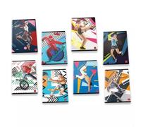 Pigna: cuaderno cuadriculado Pop Sport - A4, varios modelos