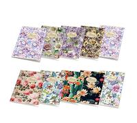Pigna, Cuaderno Maxi Flores de la Naturaleza, A4 21x29,7 cm, interior 0C, pautado con margen, 80 g/m², Papel reciclado, temas surtidos, 10