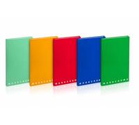 Pigna, Cuaderno monocromo A5 The Original, tapa dura, 5M interior, 5 mm cuadriculado, 80 g/m², Tapas surtidas, 15x20,5 cm, 5.