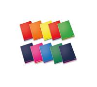 Pigna, Maxi Colores, A4 21x29,7 cm, 80 g/m², Cubierta de cartón estucado por una cara, Hojas pautadas para 4º y 5º curso, Colores surtidos, 10