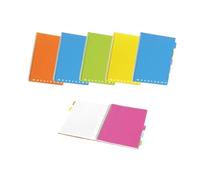 Pigna, Maxi cuaderno encuadernado en espiral PPL FLUO, tamaño A4 21x29,7 cm, doble cubierta Polipropileno, perforado y microperforado, 100 hojas, papel 80 g/m², interior 5M, cuadrados de 5 mm, 5