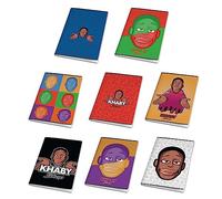 Pigna Paquete de 10 maxi cuadernos a cuadros KHABY x
