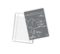 Pigna, protocolo 200 hojas, A4 21x29,7 cm, 80 g/m², UB, uso de sellos