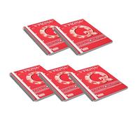 Pigna, QUABLOCK Evolution Spiral-Book Maxi Pad, 22x29,5, A4, papel 80 g/m², 50 hojas, interior 1R, rayado, 5