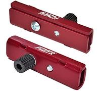 Piher Extensión de riel PRL400, 2 unidades, accesorios paralelos, rojo, acero, 15 cm
