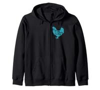 Pijamas, Botas y Pollos. Granja, pájaros, Naturaleza, hogar Sudadera con Capucha