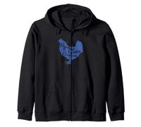 Pijamas, Botas y Pollos. Granja, pájaros, Naturaleza, hogar Sudadera con Capucha