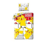Pikachu Pokémon Funda Nórdica Cama 90 140x200 + Funda Algodón