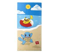 Pikachu y Squirtle de Pokemon, toalla de microfibra de 140x70