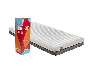 PIKOLIN Colchón PIKUP Kids para niños | Altura 19cm | 80x190 | Espuma HR y Fibra atérmica | Funda Lavable