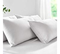 PIKOLIN Home - Almohada de Hotel | Fibra Tacto Gel | Firmeza Media | 105x40 cm | Extrasuave | Tejido Exterior Algodón | Dormir de Lado