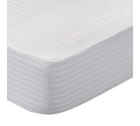 Pikolin Home - Funda de Colchón 80 x 190/200 cm 100% Algodón Cutí Sanforizado - Transpirable y Absorbente, Ajustable hasta 32 cm, Protector Colchón Lavable y Duradero - para Cama de 80 cm