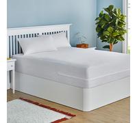 PIKOLIN HOME - Funda de colchón impermeable, transpirable, con membrana Smartseal y cobertura total. Compatible con colchones de hasta 34 cm, resistente y sin ruido White 180 x 200 cm