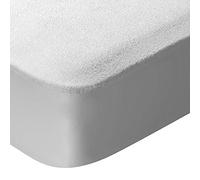 Pikolin Home - Protector de Colchón Algodón de Rizo Aloe Vera | Cubrecolchón | Impermeable | Transpirable | Dermoprotector | 180x200 cm | Cama de 180