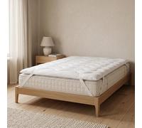 Pikolin Home - Topper de Microfibra Piel Sensible - Sobrecolchón de Grosor 3 cm para Cama de 150, Transpirable, Hipoalergénico,Colchoncillo, Cubre Colchón Extrasuave, 150 x 200 cm