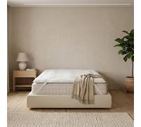Pikolin Home - Topper Microfibra Antialérgico 5 cm | 90x190 | Sobrecolchón | Cubrecolchón | Colchoncillo | contra Ácaros, Bacterias y Moho | Osaka