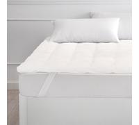 Pikolin Home - Topper Microfibra Antialérgico para ácaros, Bacterias y Moho - Sobrecolchón, Colchoncillo White 180 x 200 cm