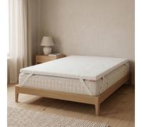 Pikolin Home - Topper viscoelástico de Multizonas 7cm | 200x200 | Transpirable y Envolvente | Sobrecolchón | Sendai