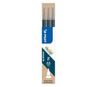 Pilot Pen Recambio para roller FRIXION Point BLS-FRP5 Punta fina 0.5 Azul/Negro Lote de 3