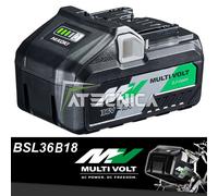 Pila Original 8Ah hitachi HiKOKI de Litio Multi Voltio 18V-36V BSL36B18