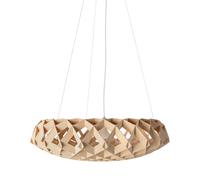 Pilke Lámpara colgante Pilke Signature Ø95 cm Abedul