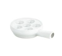 Pillivuyt Sartén para caracoles con asa Pillivuyt blanco
