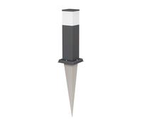 Pilona POLLY con pincho de suelo para exterior 35cm antracita in 9
