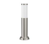 Pilona PORU para exterior acero inoxidable redonda 38,5cm incl. lámpara E27