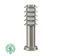 Pilona PORU para exterior IP44 rejilla 39cm acero inoxidable incl. lámpara E27