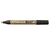 Pilot Rotulador permanente SuperColor SC-M punta media 2 mm oro