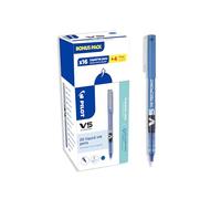 PILOT - 20 V5 Hi-Tecpoint - Roller Tinta Líquida - Azul - Punta Fina | Escritura Fluida, Precisa y Ligera - Secado Rápido, Resistente a las Fugas - Azul - Trazo (0,3mm) - Punta Fina (0,5mm)