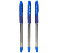 Pilot 205101203 BPS GP - Bolígrafo con agarre de goma ancho, punta de 1,2 mm, trazo de 0,34 mm, 12 unidades, color azul