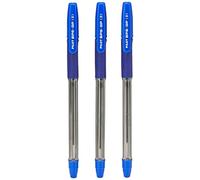 Pilot Pen Bolígrafo 205101203 BPS GP, agarre goma ancho, punta 1,2 mm, trazo 0,34 mm, 12 uds, azul