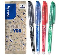 Pilot 2264B3 FriXion - Rollerball Point Promotion 3 piezas + 1 gratis, Colores Surtidos