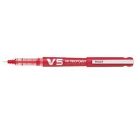 Pilot 232418 - Bolígrafo de tinta líquida, recargable, color rojo