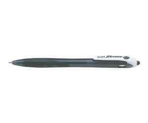 Pilot 270574 Rexgrip Begreen - Juego de 6 bolígrafos (punta fina 0,7, tinta de color negro)