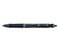 Pilot - Lote de 6 bolígrafos acroball-begreen punta mediana, color negro