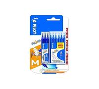 Pilot B2-0556985 - 9 Recambios Frixion Clicker/Ball-Pilot Pen-Blister de 3x3-Repuesto Tinta BLS-FR7 para 0,7 m/m Tintenroller azul punta redonda borrable bolígrafos