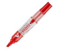 Pilot Begreen - Marcador reciclado V Junta Maestro pizarra punta cincel 2,2-5,2 mm Rojo Caja 10