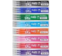 Pilot BL-FR7 Frixion, paquete de 1 estuche de 3 recambios de tinta para bolígrafos enrollables borrables, punta de 0,7 mm
