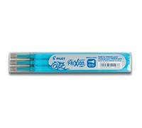 Pilot Pen 2276003 F - Mina de repuesto Frixion Clicker, grosor 0,5 mm, 3 unidades), color azul