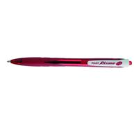 Pilot - Bolígrafo Begreen Reciclado Rexgrip retráctil 1,0 mm Tip (Caja de 10) - Rojo